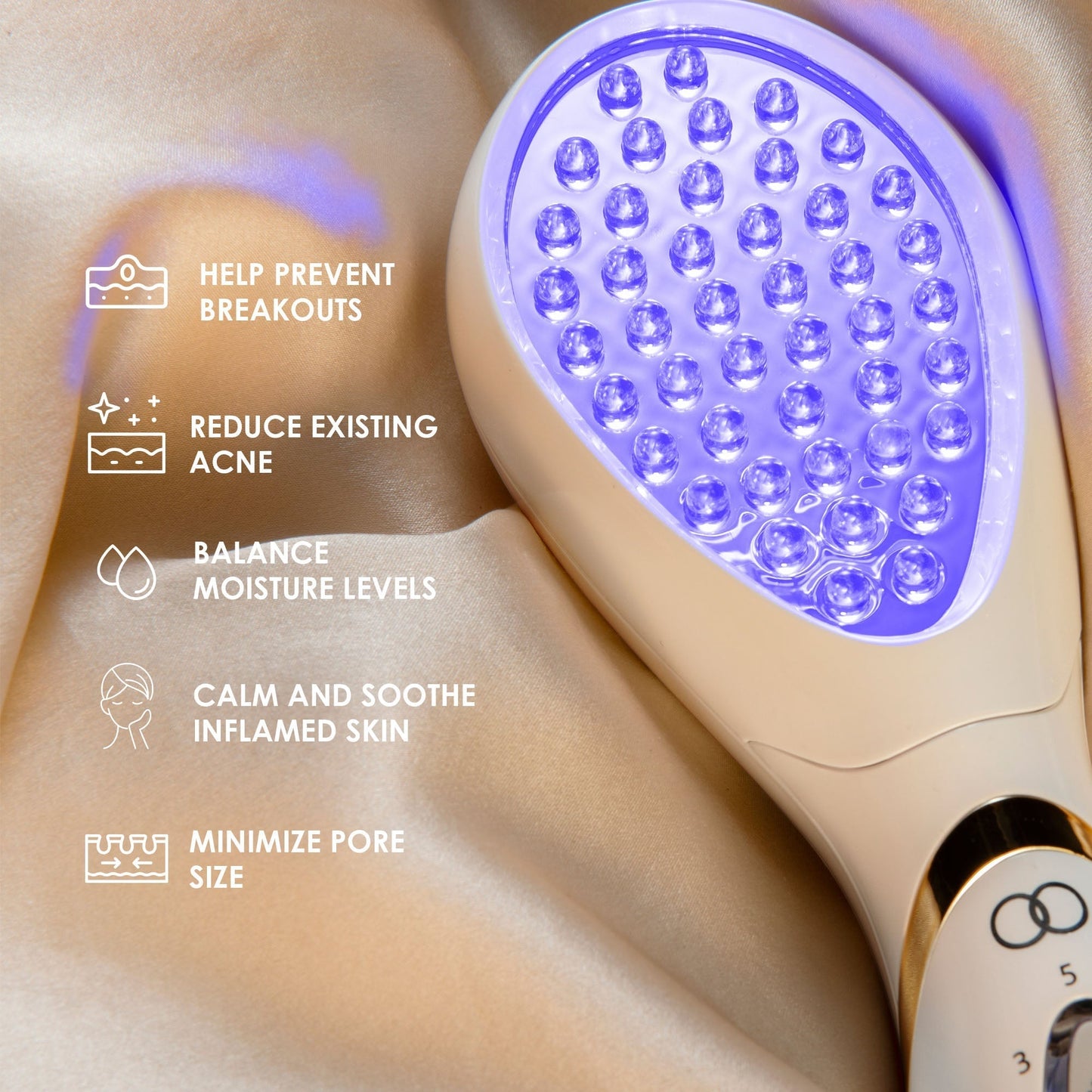LumaGlow Blue | Anti-Acne LED Light Therapy Wand