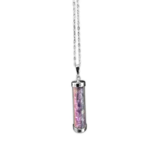 Amethyst Healing Crystal Necklace